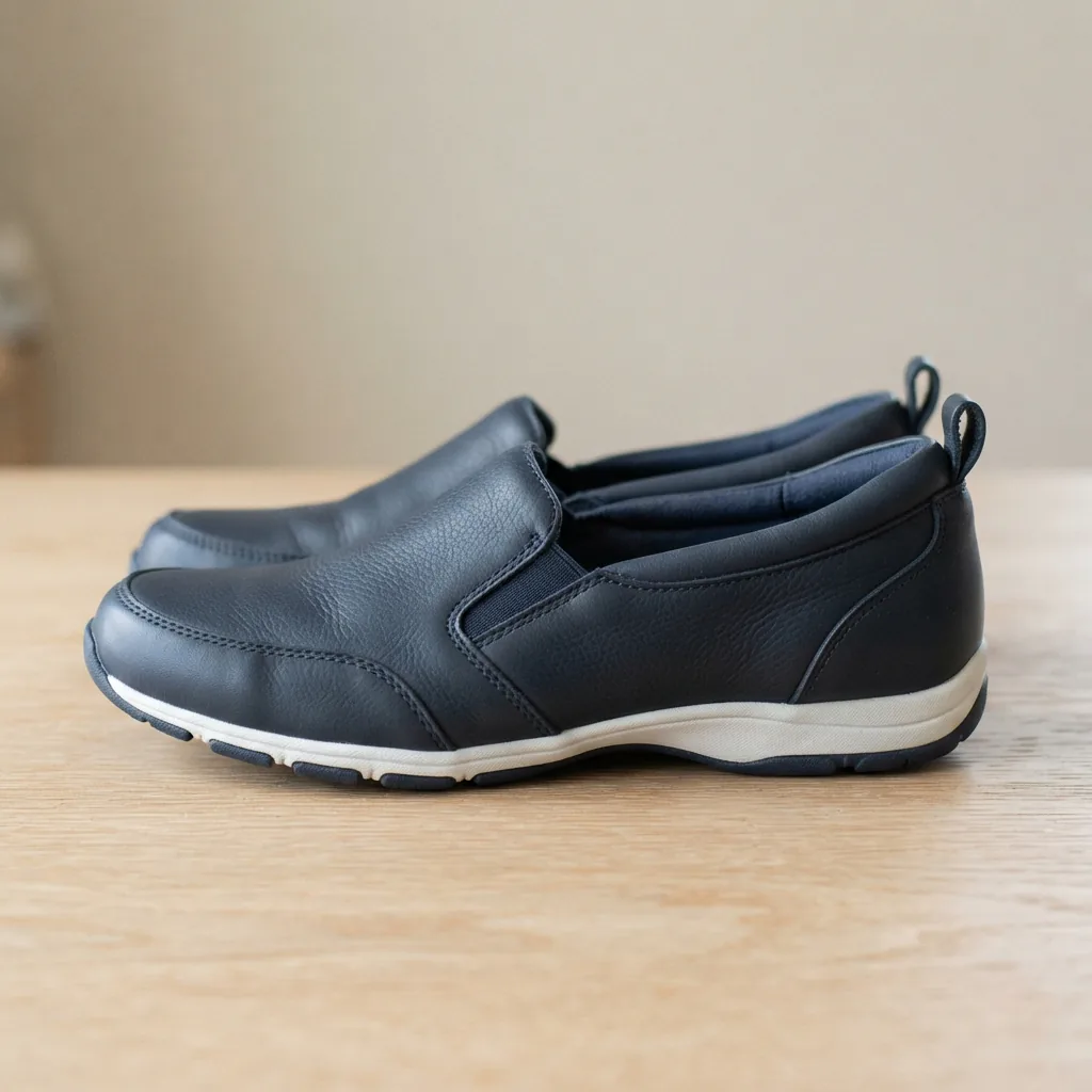 Hewitt Women's Pull-On Loafers in a casual setting, highlighting ease of wear.