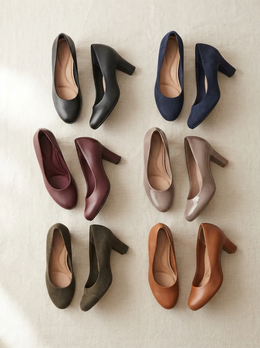Easy Spirit Jain Dress Pumps elegantly displayed on a minimalist background